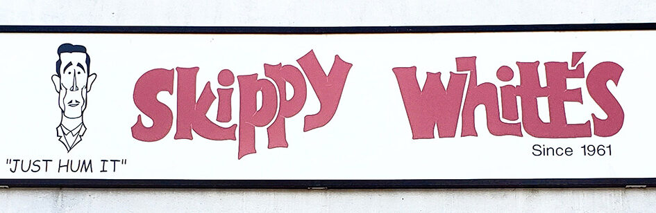Skippy White's sign