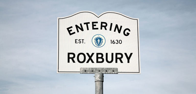 Entering Roxbury
